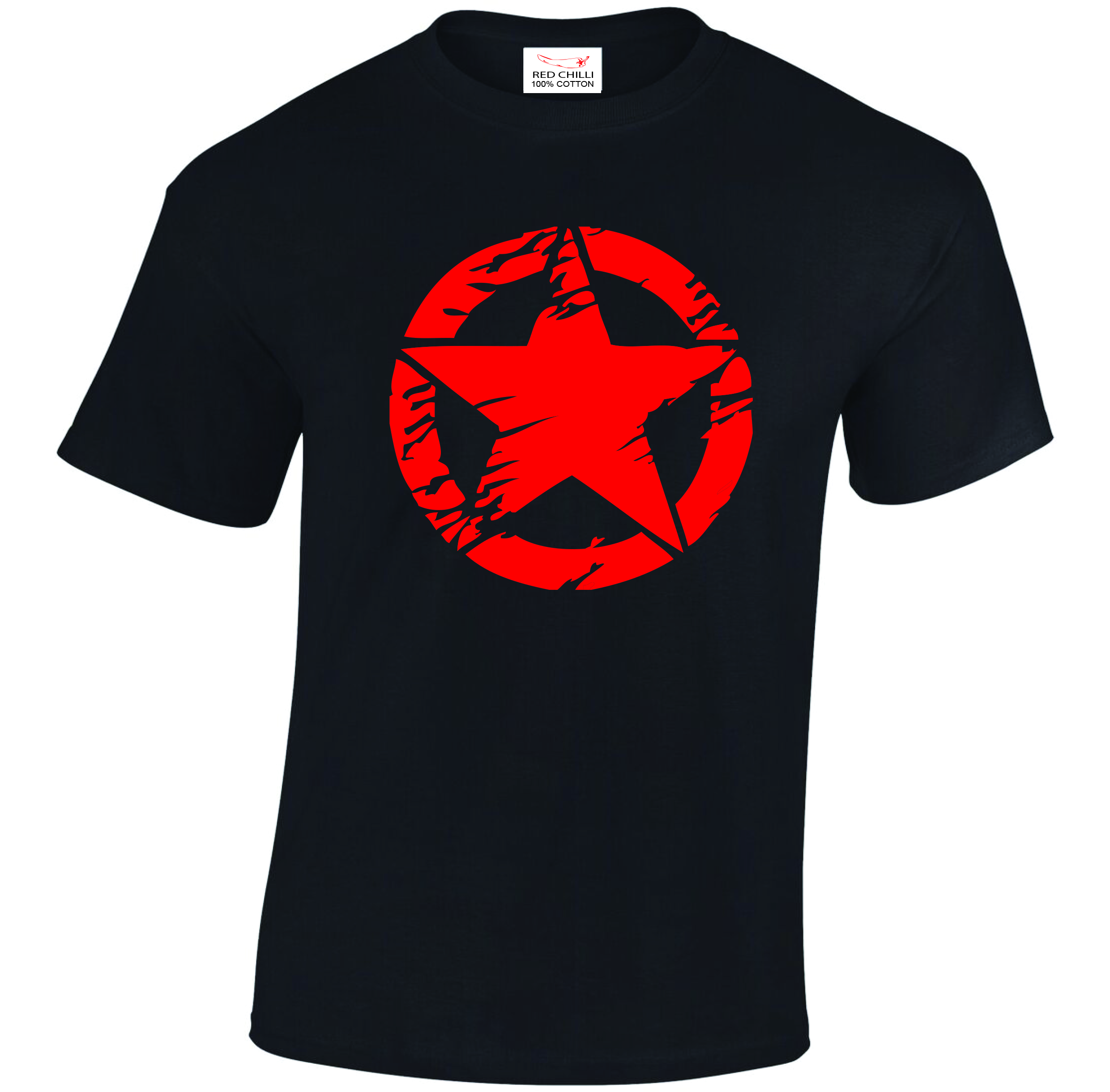 CAPTAIN STAR T-SHIRT | Red Chilli Apparel